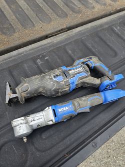 Kobalt XTR SAWSALL And 3/8 Impact Wrench