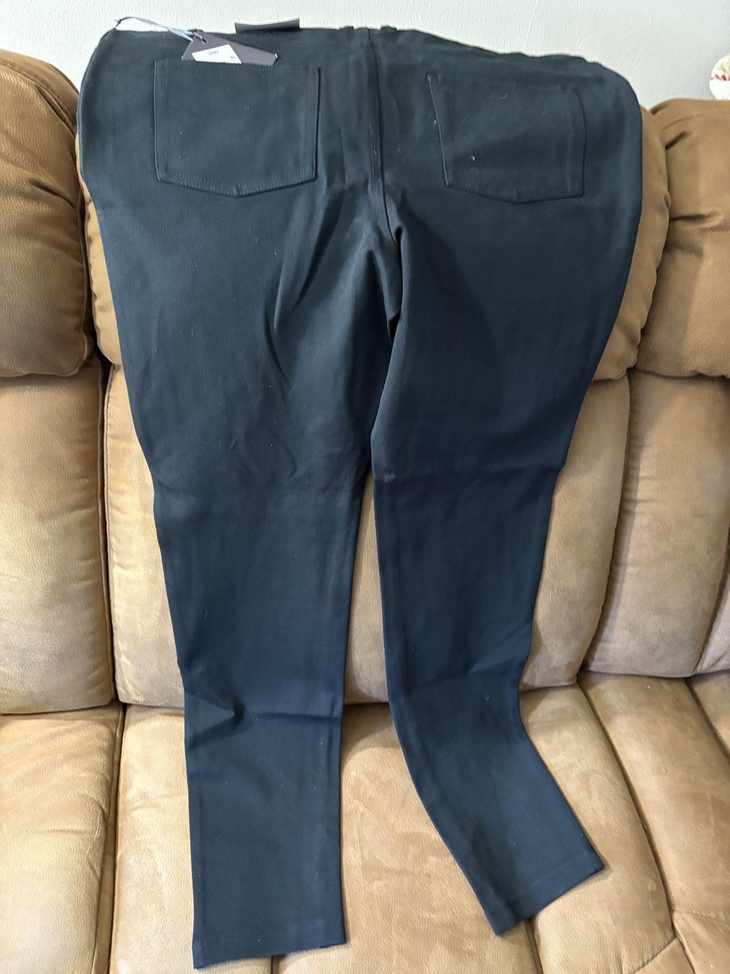 NEW WOMEN’S 18W Black Stretch Skinny AVA & VIV PANTS
