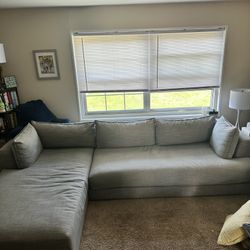 Gray Couch With Chaise