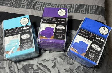 6-piece organic sheet set