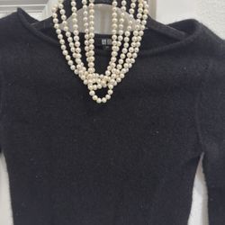 New Fresh Water Pearl Choker Necklace 