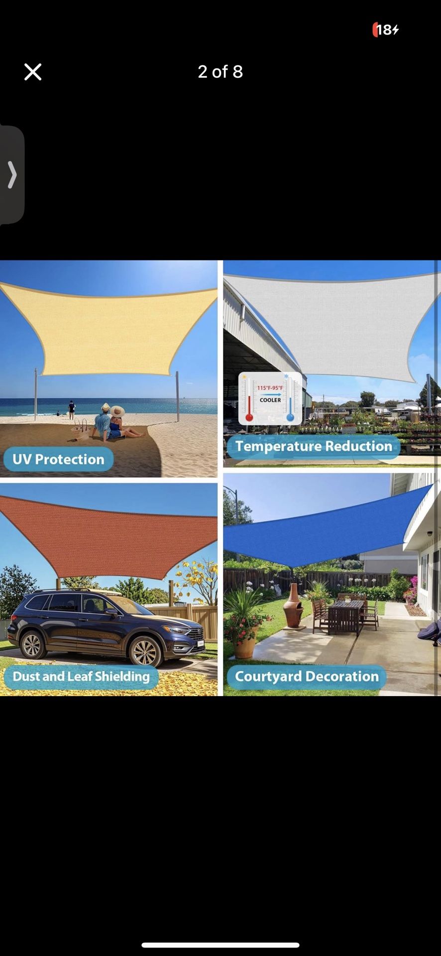 13ft *7ft Shade