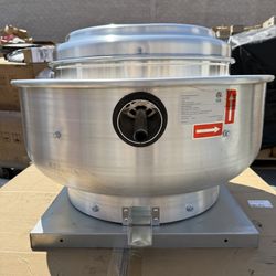 Extractor centrífugo de accionamiento directo con soplador ascendente Excavadora para restaurante, food truck, con clasificación de grasa, alta veloci