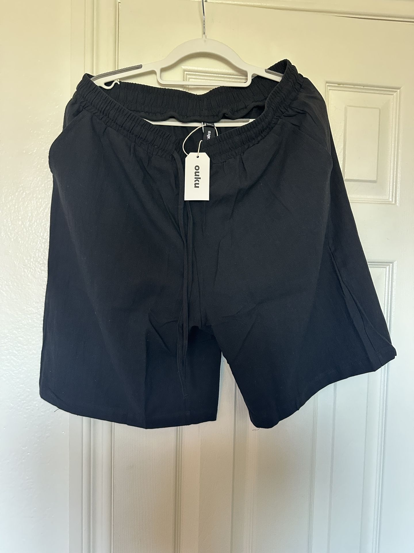 Black Cloth Shorts - XL