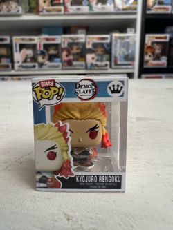 BITTY Kyojuro Rengoku 1-Inch Funko Pop Demon Slayer Kimetsu Animation Anime Manga