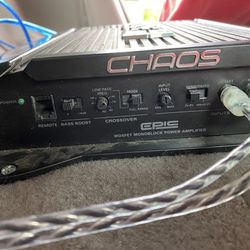 1250 Watt Amp With 2 Kicker Comp 12’s