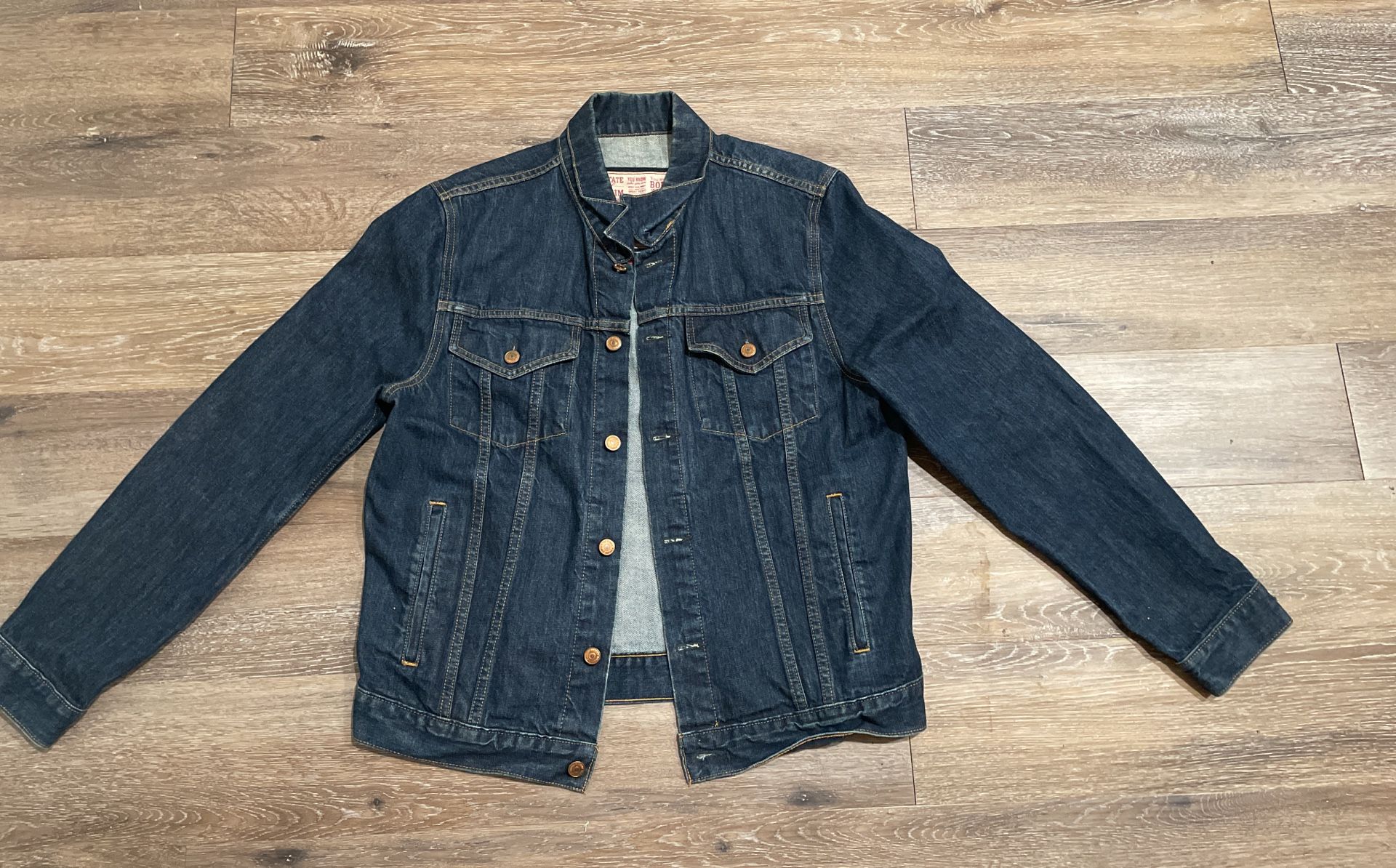 Heavy Denim Jacket - Gently Used