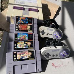 Super Nintendo bundle