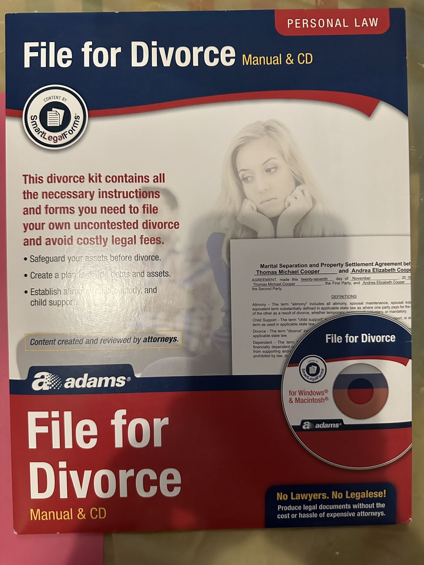 Diy File For Divorce Kit