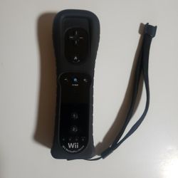 Black Motion Plus Controller Remote Wii OEM 