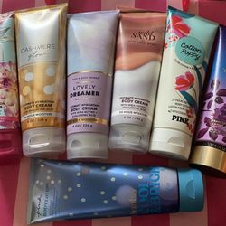 Bath And Body Works And Victoria Secret Lotions 