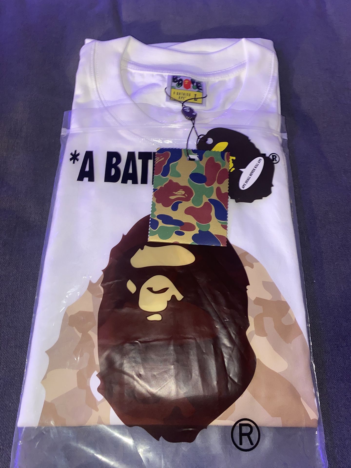 BAPE Sand Camo Tee Shirt