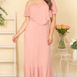 Plus Size Long Dress