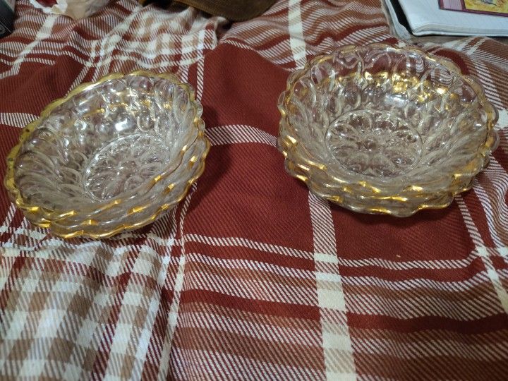 6pc Jeanette Glass Bowl Set
