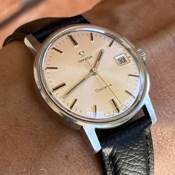 Omega Geneve Watch 136.070 Cal.613 Manual Wind 1969 Like New Condition Serviceed 