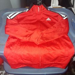 Youth Adidas Zip Up Jacket Size 7