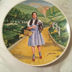 Wizard Of OZ Plate 1977
