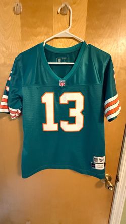 Dan Marino #13 Miami Dolphins Reebok Throwback Jersey – Size L 🐬🏈