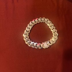 925 Italian Silver Cuban Bracelet 