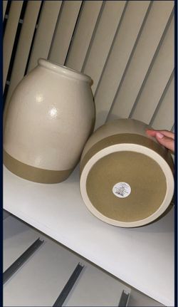 Pair Of Threshold Vases