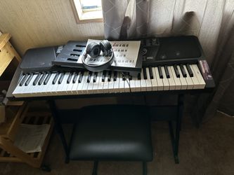 Rock Jam Keyboard And Stool