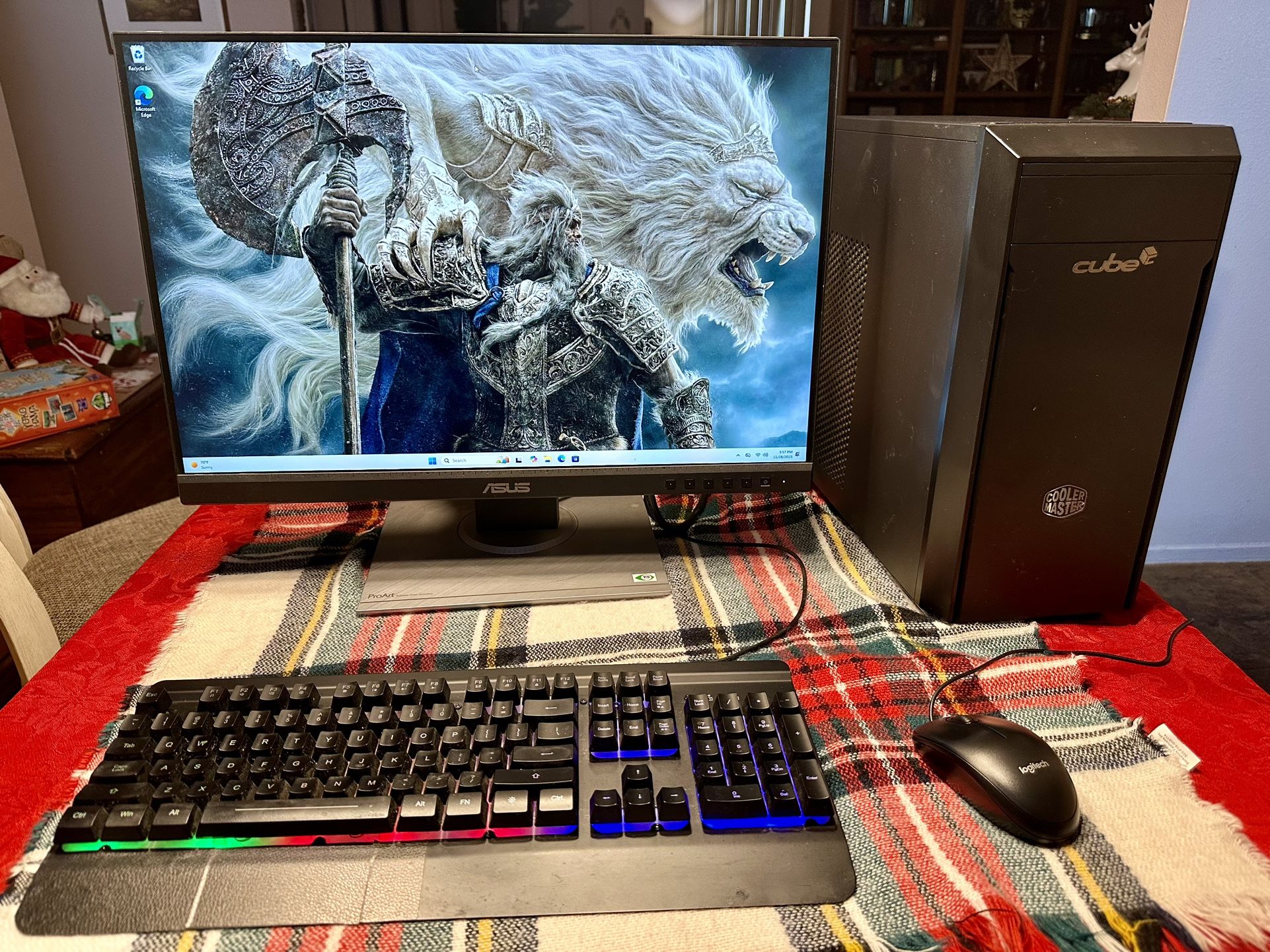 Asus High Performance Gaming Desktop Computer (i7, 16GB, GTX 1080)