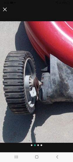 Mower Wheel Repair 