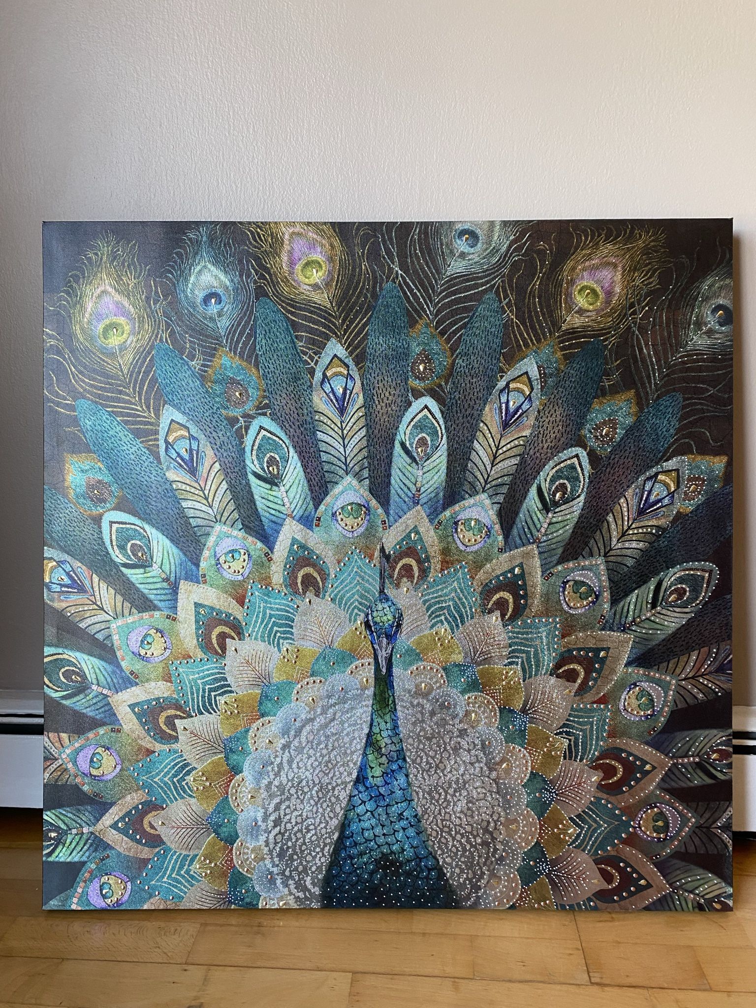 Peacock Canvas Art