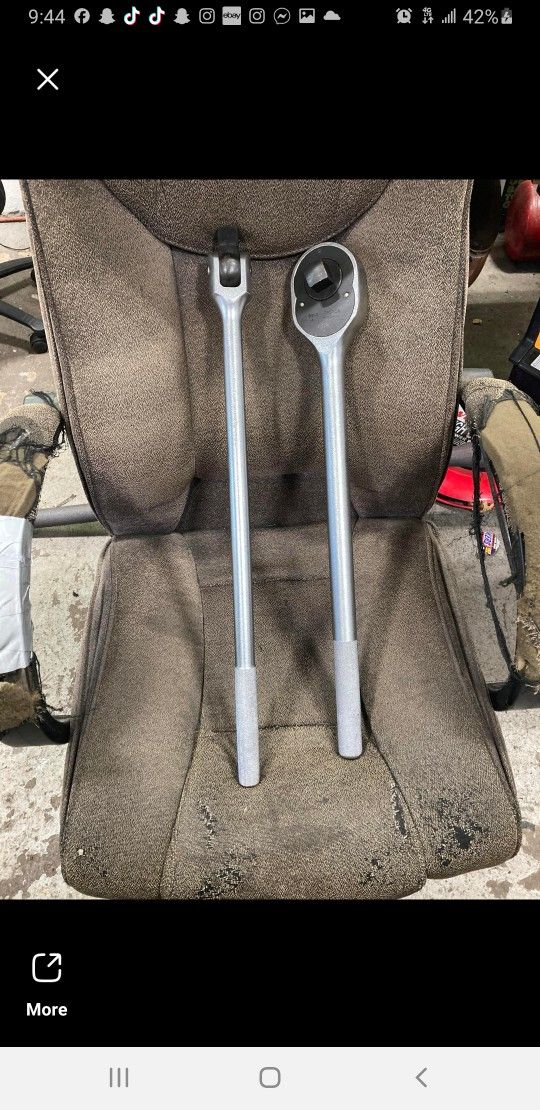 1" Inch Ratchet And Breaker Bar