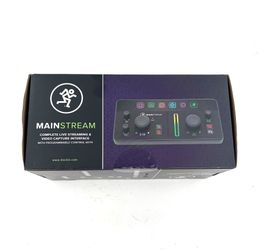 Mackie Mainstream Streaming Capture Interface: Slim Computer Accessories 