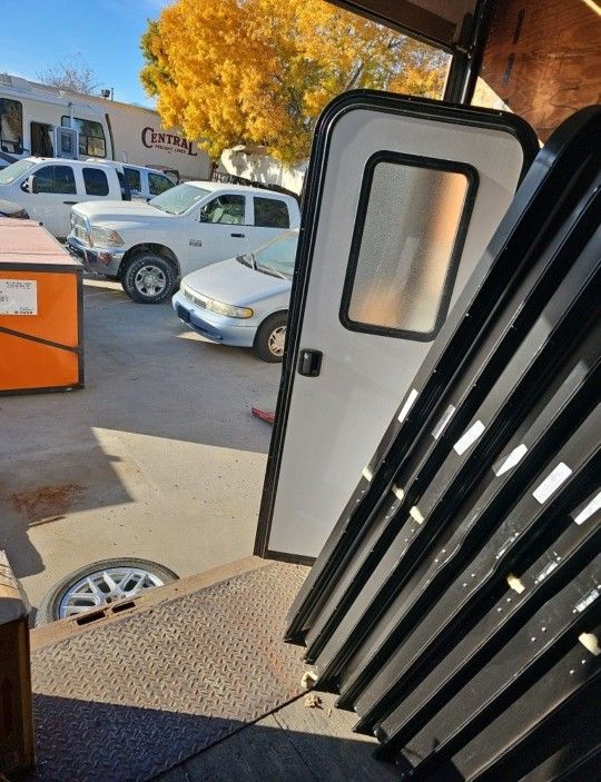 Rv Doors Complete With Screen And Frame