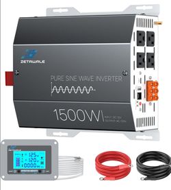 Zetawale 1500W Pure Sine Wave Inverter