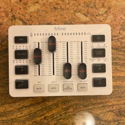 fifine microphone mixer