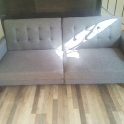 Grey Futun Couch. Make Offer!!