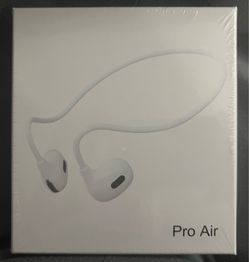 Sealed Pro Air Open Ear Wireless Bluetooth Headphones open-ear audio lightweight wrap-around neckband White