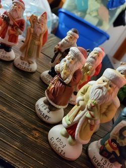 Vintage santas