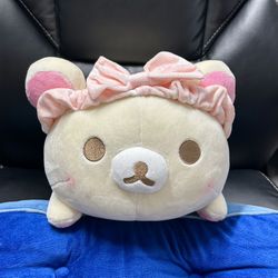 14” Korilakkuma Laydown Pajama Party Plush By San-X w/ Tag(s)