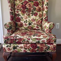 Wingback Chair Rose 🌹 Design 