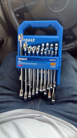 20 Pc Ratcheting Combination Wrench Set
