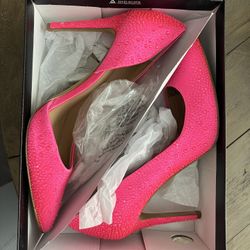 Inc Hot Pink Heels 