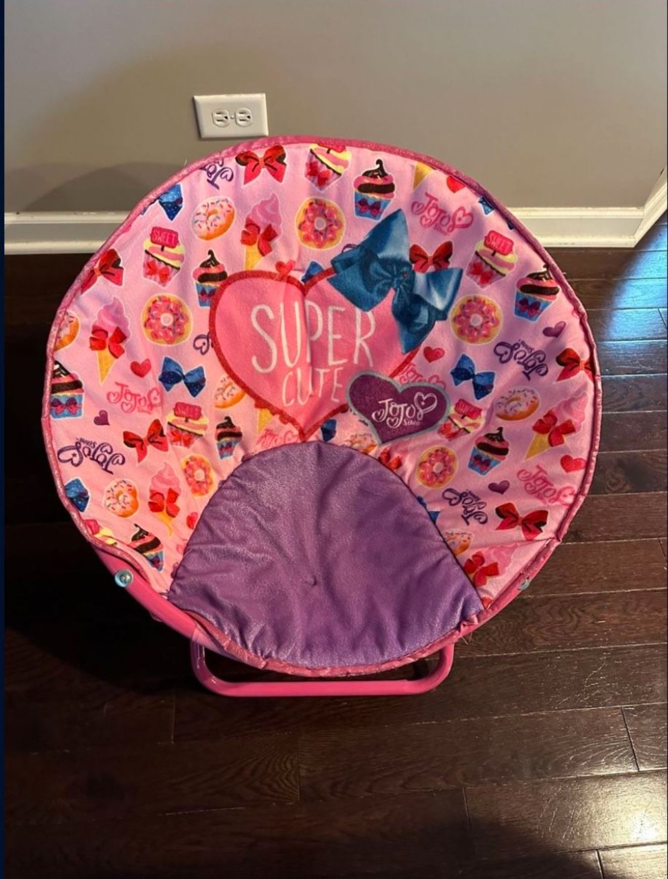 Girls Mini Saucer Chair