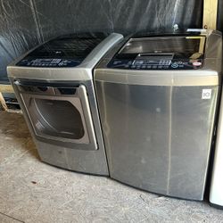 🔹Lg Top Load Washer & Dryer🔹Comes With 60 DAY WARRANTY 📍5200 E 10TH AVE TAMPA FL 33619📍