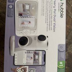 Brand New Unopened Hubble Nursery Pal Dual Vision Smart Wifi Enabled Baby Monitor With 5” Parent Unit Viwer