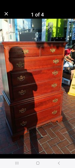 Real Wood Dresser w/ 2 Nightstands