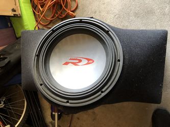 Alpine Subwoofer Used