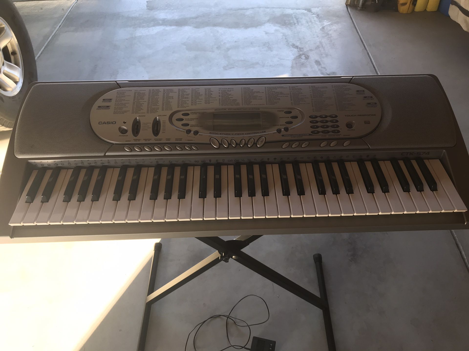 Casio piano with lots of features