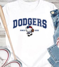Hello Kitty Dodgers Shirt