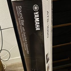 Yamaha ATS-1090 Bluetooth Soundbar | 2.1 Channel Home Theater System w/ Built-in Subwoofer  – Deep Bass + Clear Voice