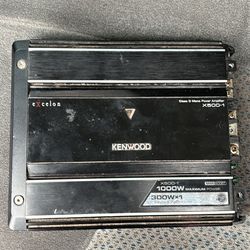 Kenwood amplifier 