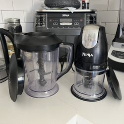 Ninja MasterPrep Professional and Ninja Foodi 8Qt. 2-Basket Airfryer